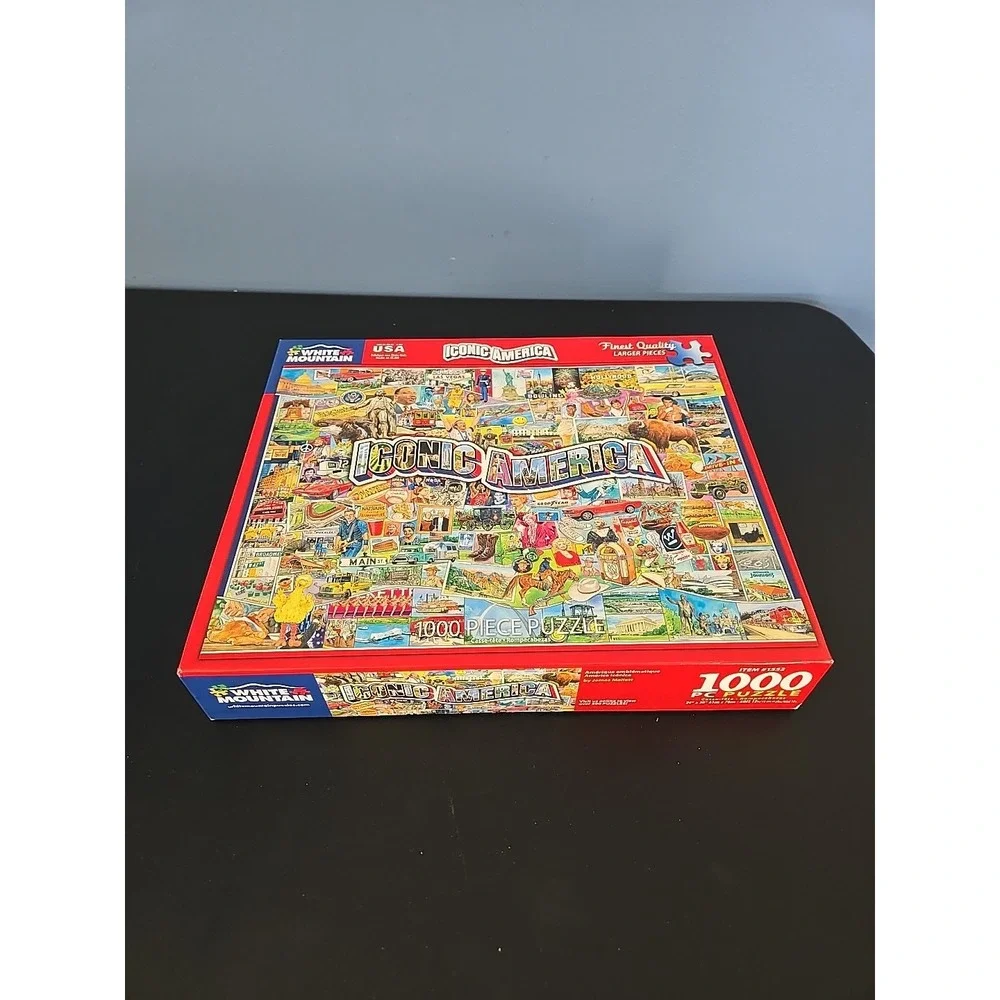 White‎ Mountain Puzzle 1000 Piece Puzzle 
